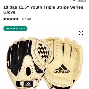 ⚾️ adidas 11.5" Youth Triple Stripe Series baseball Glove ⚾️